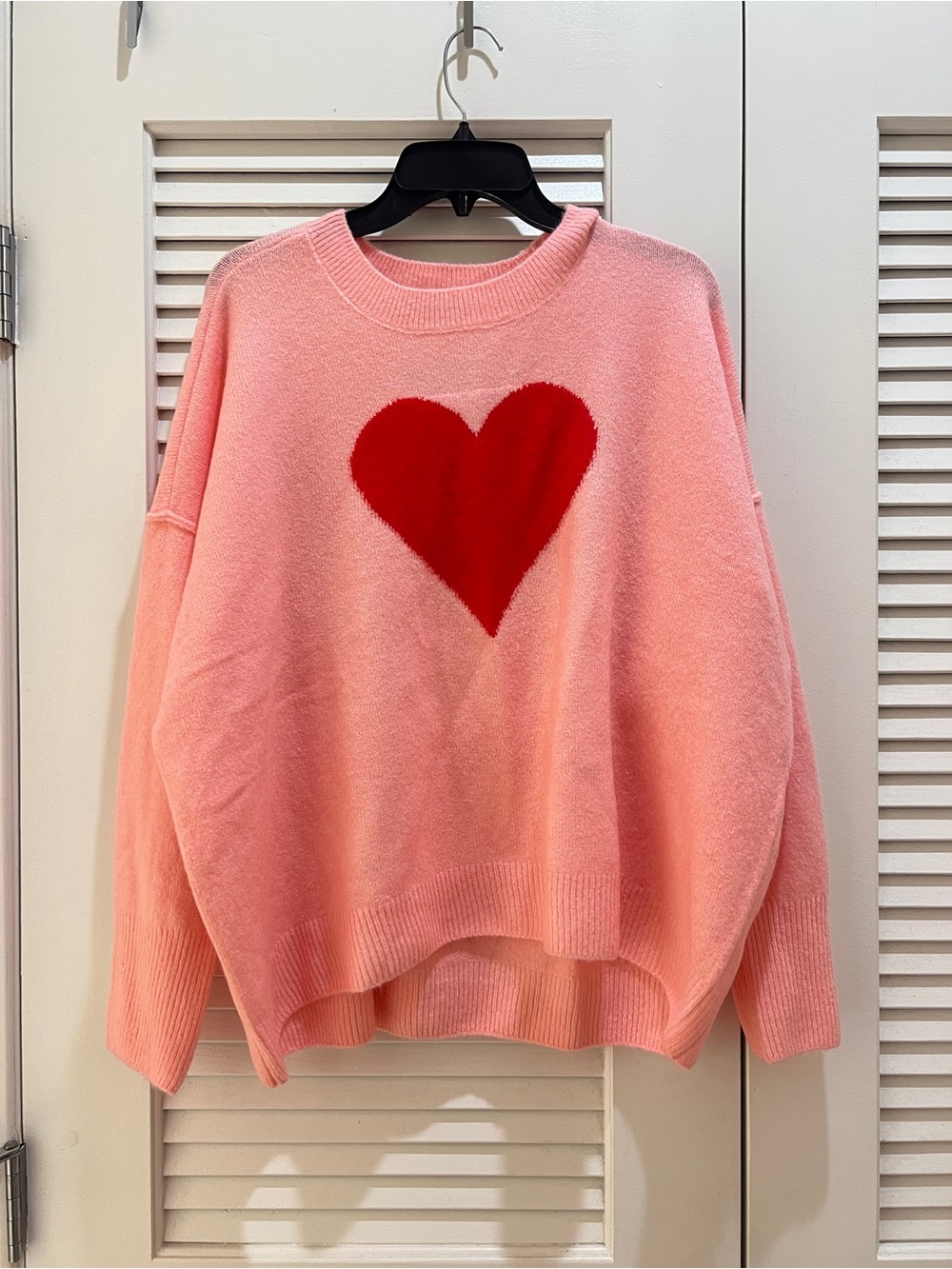Vince Camuto heart sweater